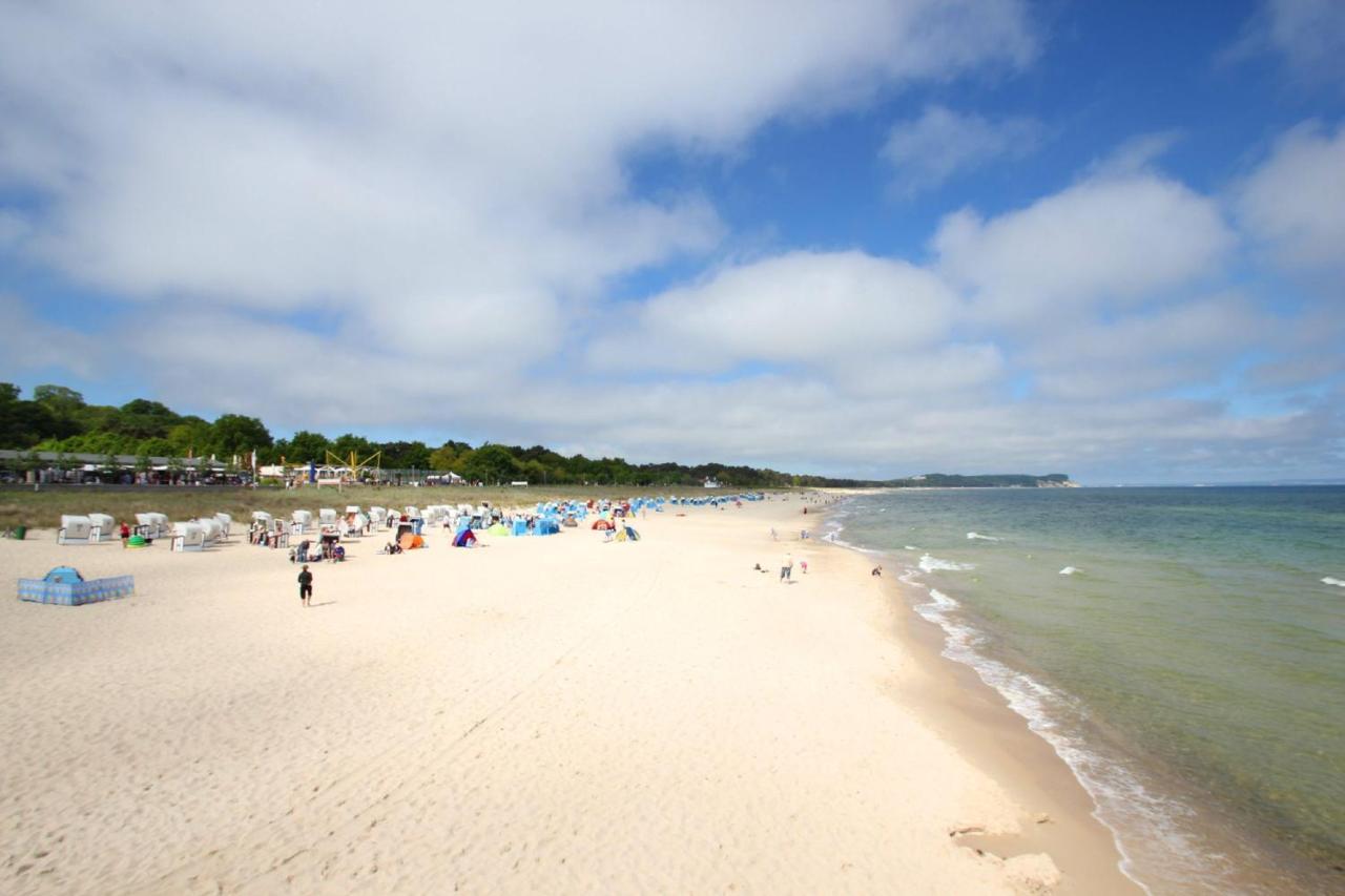 Strandnahe 2-Raum-Ferienwohnung Mit Balkon - Strandhaus Moenchgut Fewo 10 Lobbe Dış mekan fotoğraf